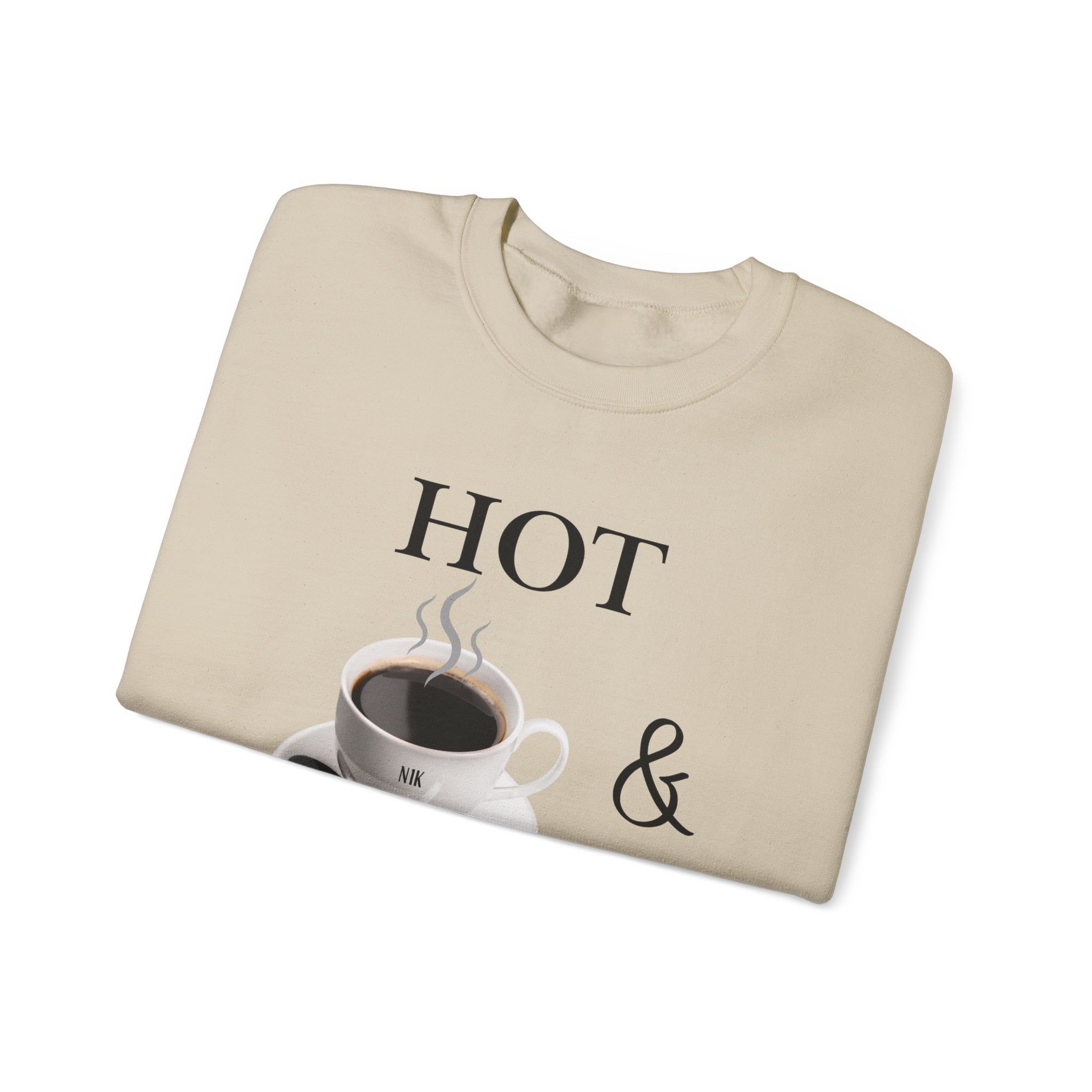 Hot and Steamy Cofee Unisex Heavy Blend™ Crewneck Sweatshirt